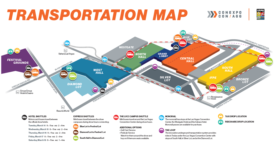 Prepare su visita a Conexpo Con/Agg Construcción LatinoAmericana