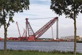 Heavy lift giant Mammoet has assembled and started testing its SK6000 crane which it claims is the world’s strongest land based crane