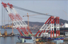 IHI's 3,600 tonne capacity floating crane