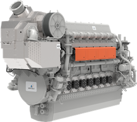 Wärtsilä 25DF dual-fuel engine