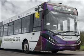 Autonomous bus takes to the roads of Scotland