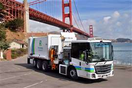 Recology tests first FCEV refuse vehicle in North America